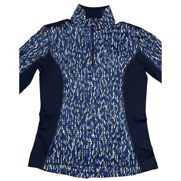 Lands' End Sport Women's Quarter Zip Pullover Size XS/P (2-4) Activewear Shirt - Picture 2 of 5